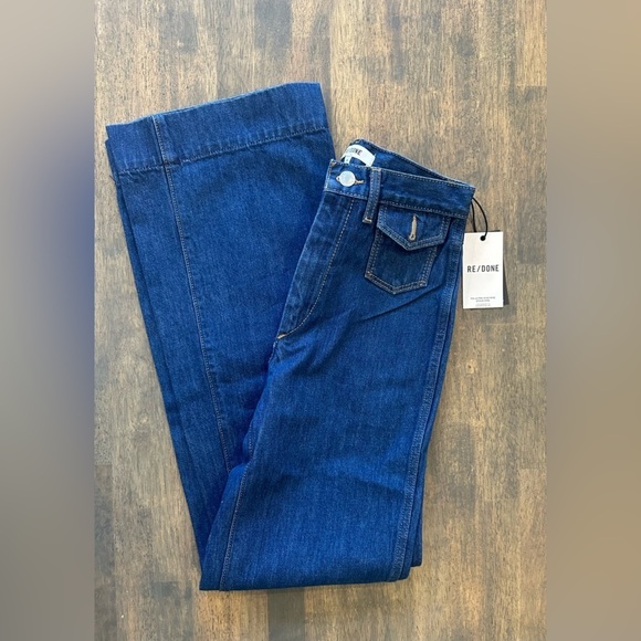 Re/Done 70s Ultra High Rise Stovepipe Jeans - Picture 6 of 8